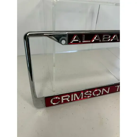 Alabama Crimson Tide License Plate Frame Roll Tide Bama - Picture 3 of 6